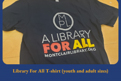 Library For All tshirt