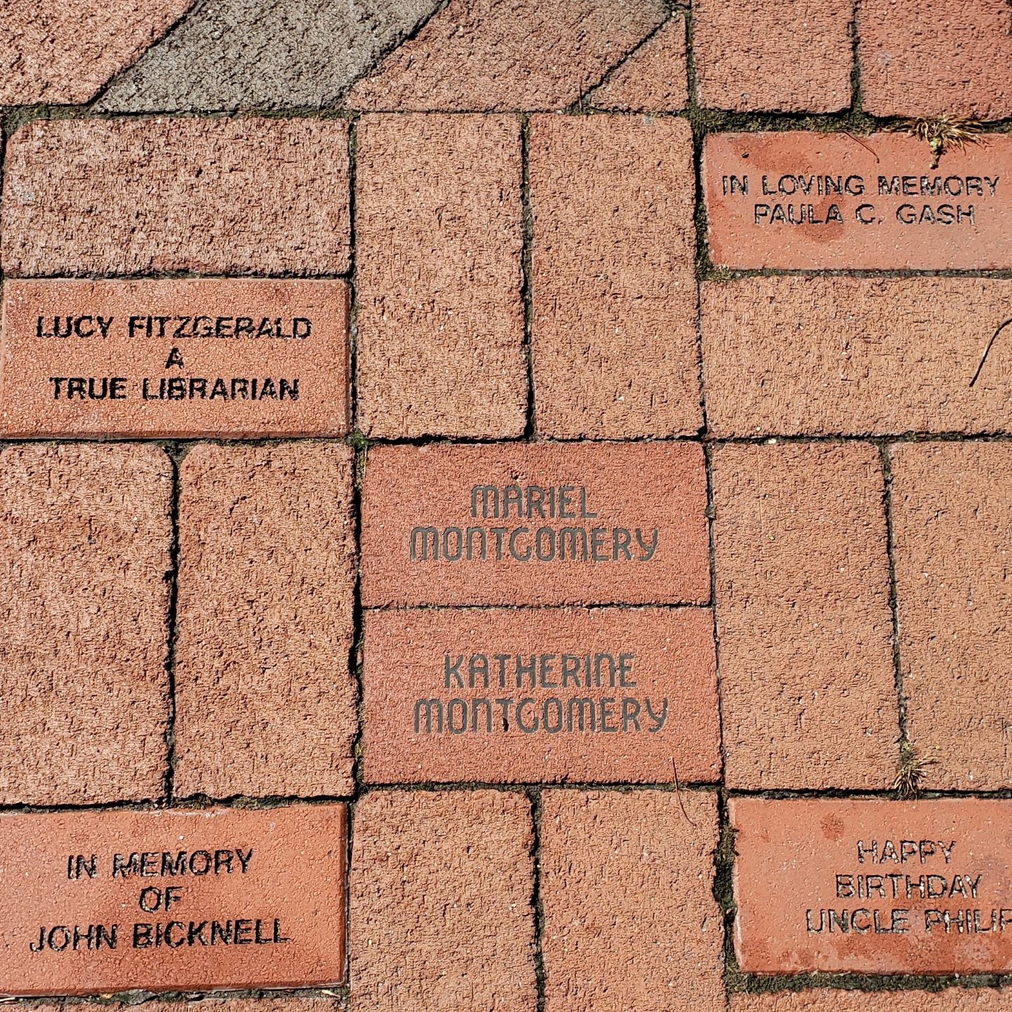 Pave the Way Engraved Bricks